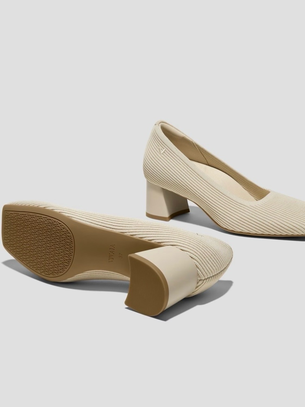 Vivaia | Women’s Square-Toe Margot™ Chunky Heels (Monroe) ~ 41 / US 9.5 - Picture 7 of 13